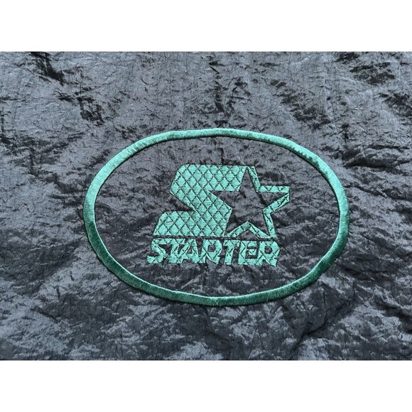 Vintage 1990s Starter Reversible Padded Puffer quilt Jacket Men's size L - Picture 7 of 10